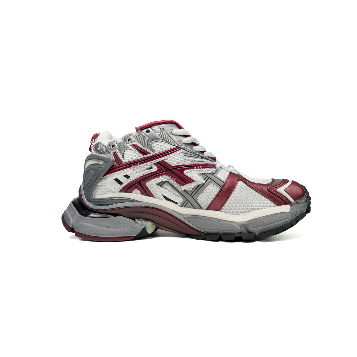 Balenciaga Runner Burgundy 677403W3RB39069 - Image 2