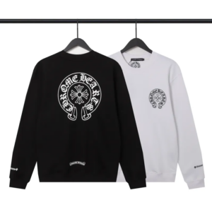 Chrome Heart Black and White Hoodie 8301