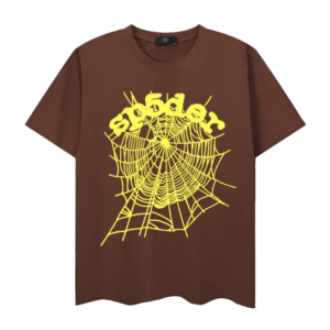 Sp5der Men's T-Shirt Brown