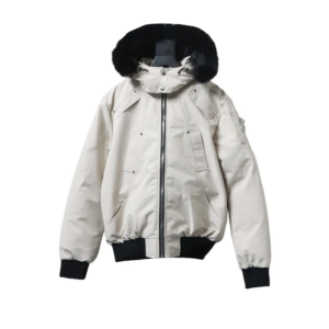 Moose knuckles Men's down jacket off-white