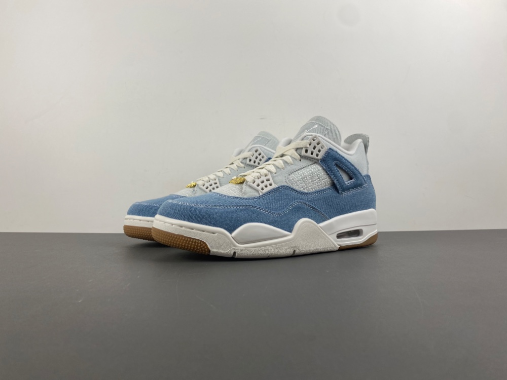 Air Jordan 4 Denim "Worn Blue” - Image 2