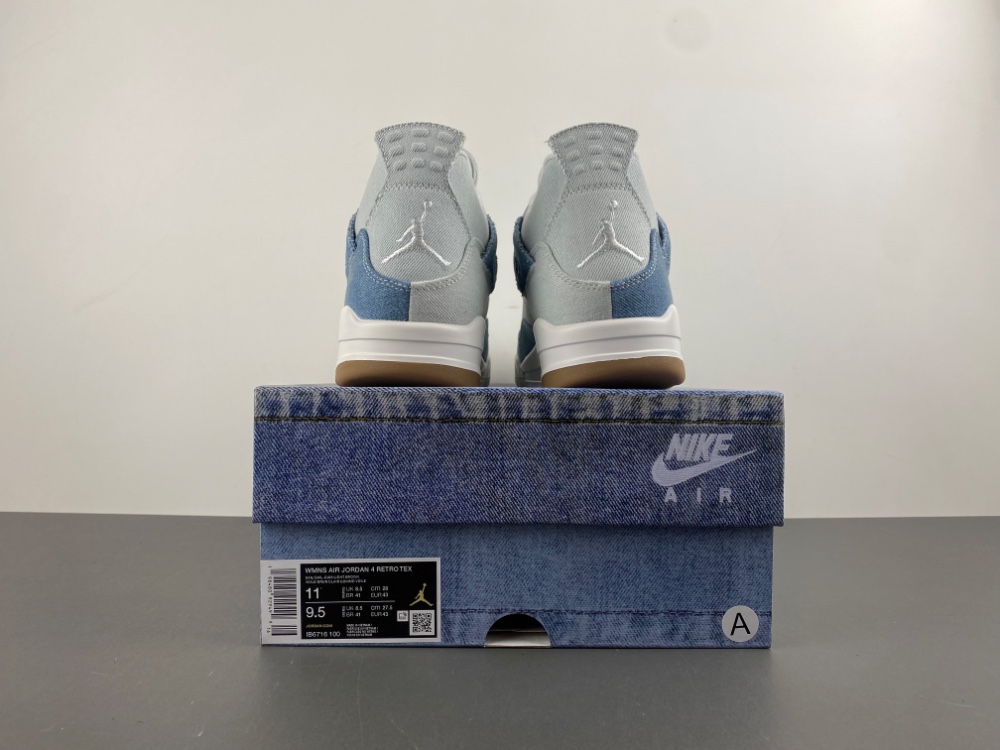 Air Jordan 4 Denim "Worn Blue” - Image 5